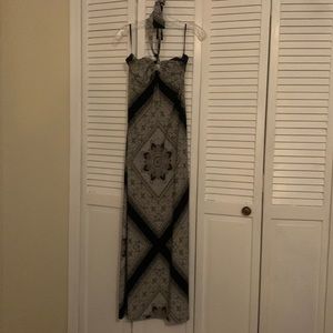 Cute strapless maxi dress Polyester and spandex